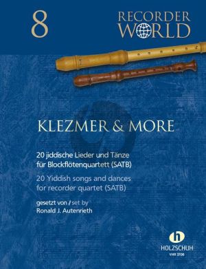 Autenrieth Klezmer & More (20 jiddische Lieder & Tanze) 4 Recorders