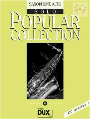 Popular Collection Vol. 6 Alto Saxophone