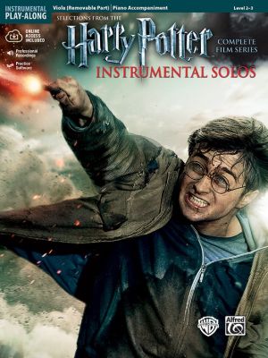 Album Harry Potter Selections from the Complete Film Series for Viola with Piano Accompaniment Book with Audio Online (Instrumental Solo - Level 2 - 3)