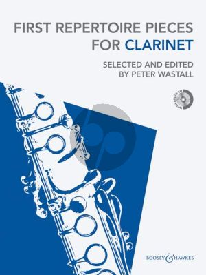 First Repertoire Pieces for Clarinet (with Piano Accomp.) (Bk-Cd) (Wastall)