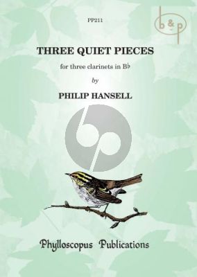 Hansell 3 Quiet Pieces 3 Clarinets (Bb) (3 Scores)