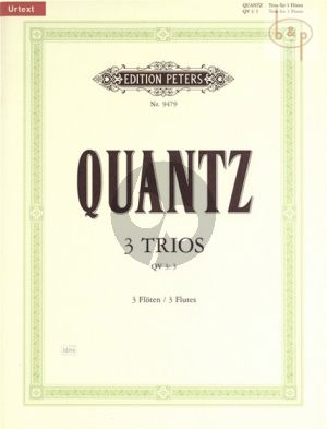 3 Trios QV 3:30 - 32 (3 Flutes)