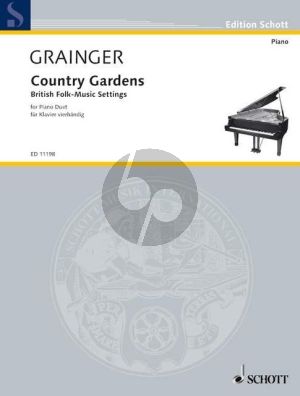 Grainger Country Gardens for Piano 4 Hands