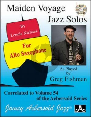 Maiden Voyage Jazz Solos Altosax Correlated to Aebersold Vol.54