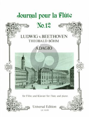 Beethoven Adagio Op.15 No.2 (arr. from Piano Concerto No.1) Flute and Piano (arr. Theobald Boehm) (ed. Gerhard Braun)