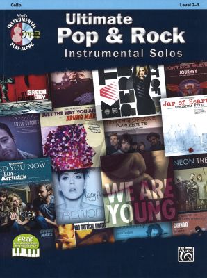 Ultimate Pop & Rock Instrumental Solos Cello (Bk-Cd)
