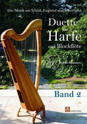 Duette für Harfe und Blockflöte Vol. 2 (Alte Musik aus Irland, England und Schottland) (Monika Mandelartz)