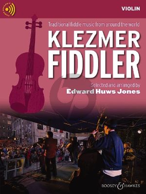 Huws Jones The Klezmer Fiddler (Violin-with 2nd Vi.-Guitar opt.) (Book-Online Audio) (new edition)