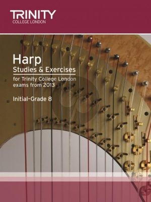 Studies & Exercises for Harp Initial-Grade 8 from 2013 for the Trinity College