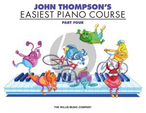 Thompson Easiest Piano Course Vol.4 Book with Audio Online