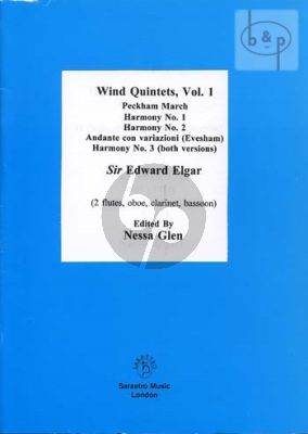 Wind Quintets Vol.1 (2 Fl.-Ob.-Clar.[C]-Bsn.)