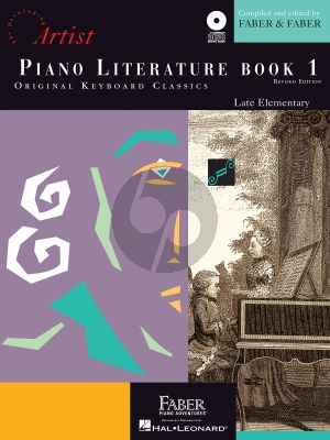 Faber Hartmann Piano Adventures - Literature Book 1 Developing Artist Original Keyboard Classics (Bk-Online Download)