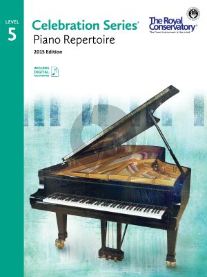 Celebration Series Piano Repertoire Vol.5 Book with Audio online