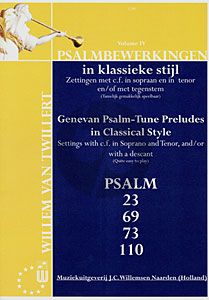Psalmbewerkingen in Klassieke Stijl Vol.4
