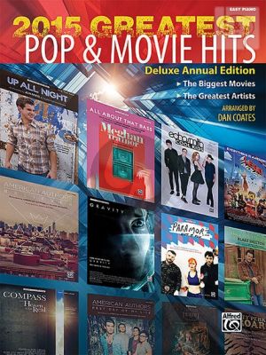 2015 Greates Pop & Movie Hits (Easy Piano)