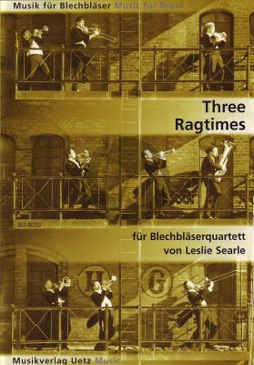 Searle 3 Ragtimes 2 Trompeten-Horn-Bassposaune (Part./Stimmen)