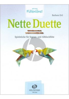 Erti Nette Duette Sorpan-Altblockflote Buch