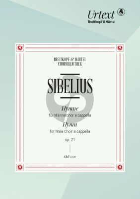 Sibelius Hymne Op. 21 Male Voices (edited by Sakari Ylivuori)