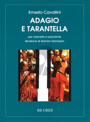 Cavallini Adagio e Tarantella Clarinet - Piano (Rev. Alamiro Giampieri)