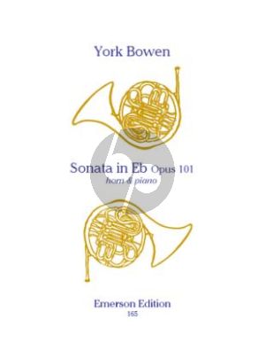 Bowen Sonata E-flat Op. 101 Horn and Piano