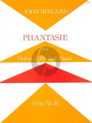 Ireland Piano Trio No.1 (Phantasie in A minor) (Violin-Violoncello-Piano Score/Parts)