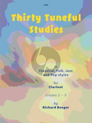 Berger 30 Tuneful Studies for Clarinet in Classical, Folk, Jazz and Pop Styles (Grades 2–5 - Trinity Grades 3, 4 & 5)