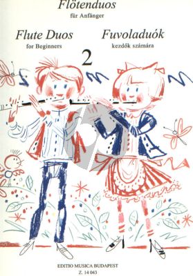 Flute Duets for Beginners Vol. 2 (edited by László Csupor)