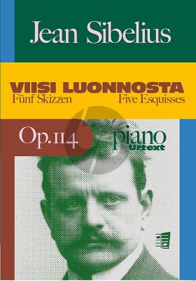 Sibelius 5 Esquisses Op.114 Piano solo