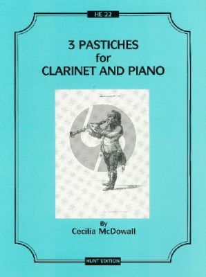 McDowall 3 Pastiches Clarinet-Piano