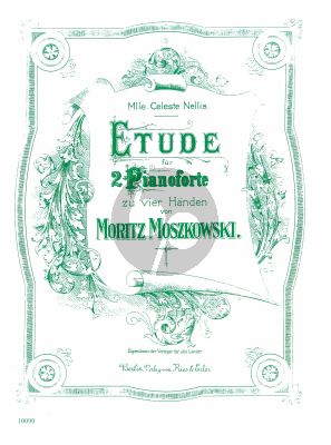 Moszkowski Etude 2 Klaviere 4 Hd