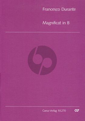 Magnificat in B Choral Score