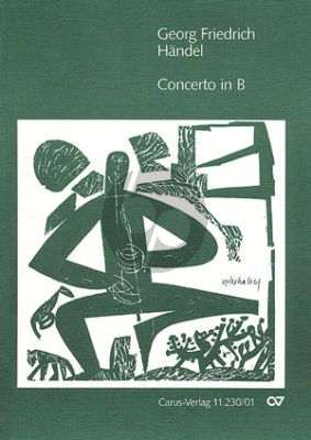 Handel Concerto B-dur Sopranino Blockflöte-2 Violinen-Bc  KA