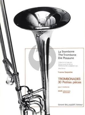 Desportes Trombonades pour 2 Trombones