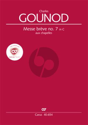 Messe Breve No.7 Aux Chapelles C-dur (Soli[TB/SA]-SATB-Orgel)