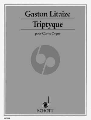 Litaize Triptyque Horn und Orgel