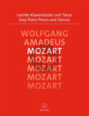 Mozart Leichte Klavierstucke und Tanze Klavier