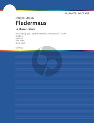 Strauss Fledermaus Concert Paraphrase Klavier (Leopold Godowsky)