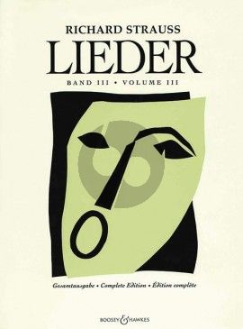Strauss Lieder Complete Edition Vol.3 Voice and Piano (Edited by Franz Trenner)