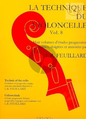 Technique du Violoncelle Vol.8