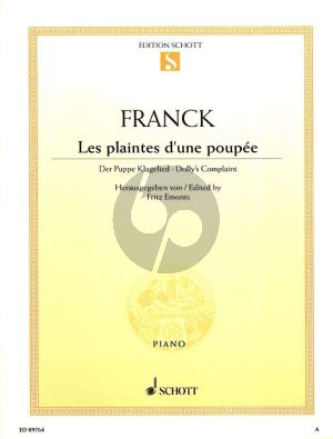 Franck Les Plaintes d'une Poupee Klavier (Fritz Emonts)