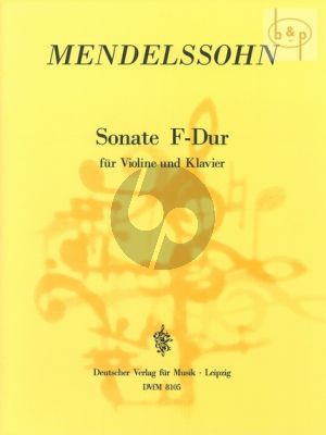 Sonate F-dur MWV Q7