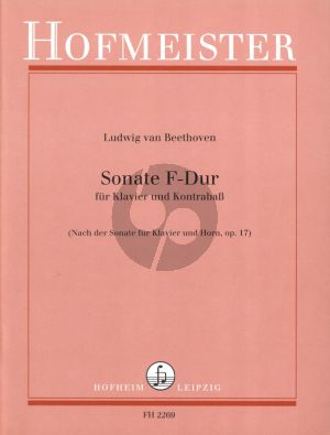 Beethoen Sonate F-dur Op. 17 Kontrabass und Klavier (transcr. Michinori Bunya)