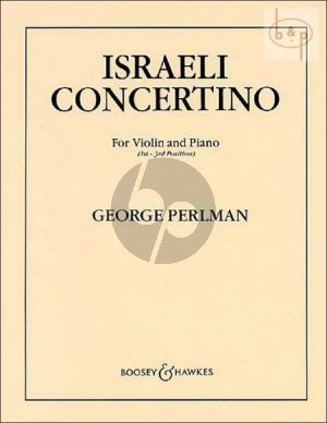 Israeli Concertino for Violin and Piano 1st- 3rd Position