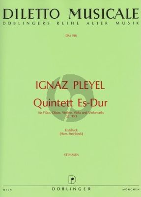 Quintet Op.10 No.3 (Fl.-Ob.-Vi.-Va.-Vc.)