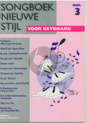 Songboek Nieuwe Stijl Vol. 3 Keyboard