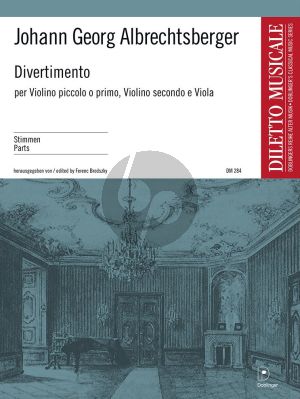 Divertimento F dur 2 Violinen-Viola