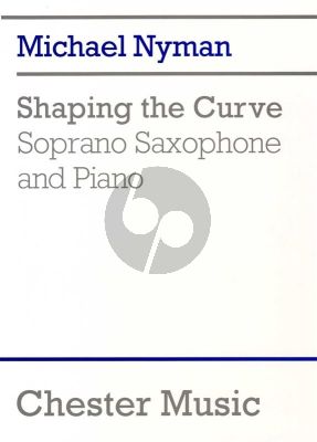 Nyman Shaping the Curve Soprano Saxophone and Piano