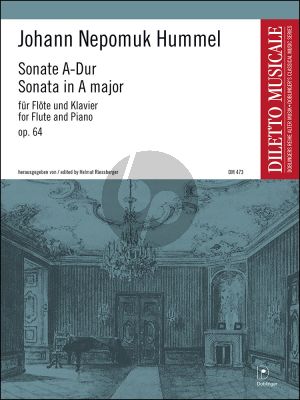 Sonate A-dur Op. 64 Flöte und Klavier
