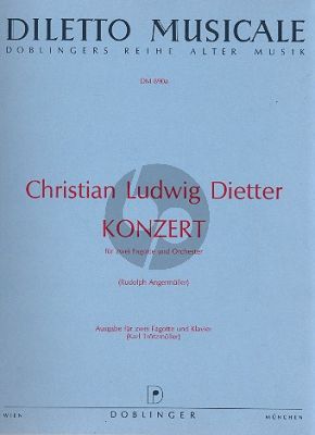 Dietter Konzert 2 Fagotte-Orchester (KA) (Angermuller)