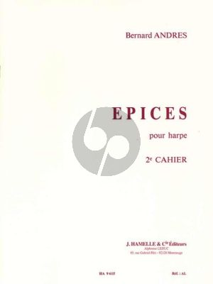 Andres Epices Vol.2 pour Harpe (interm.level)